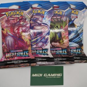 Battle Styles Sleeved Booster Pack (10 Cards)