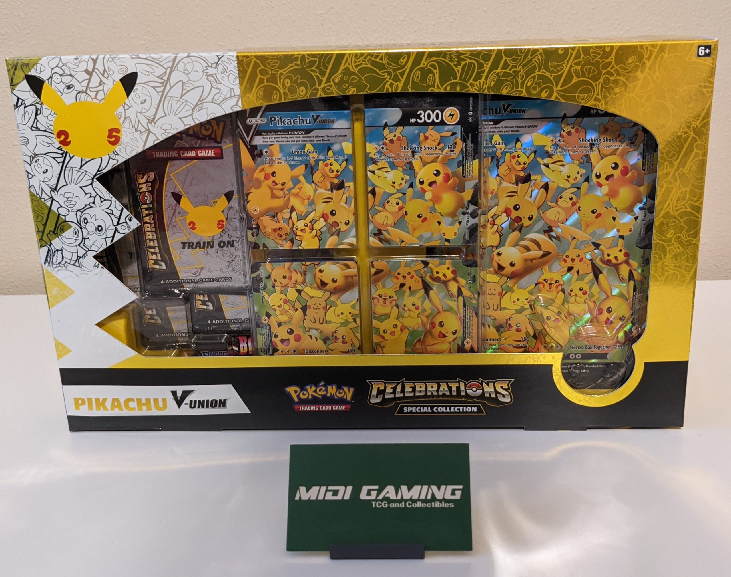 Pikachu V-Union Celebrations Special Collection - MIDI Gaming TCG