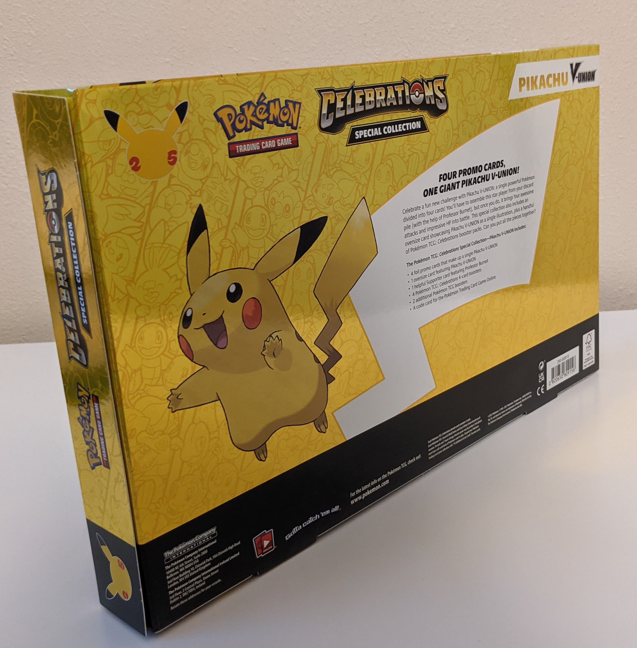 pokmon trading card game celebrations special collection pikachu v- union Collection: V-UNION Box Prices | Pokemon How to play a Pokemon V Pokmon TCG: Celebrations Special Collection