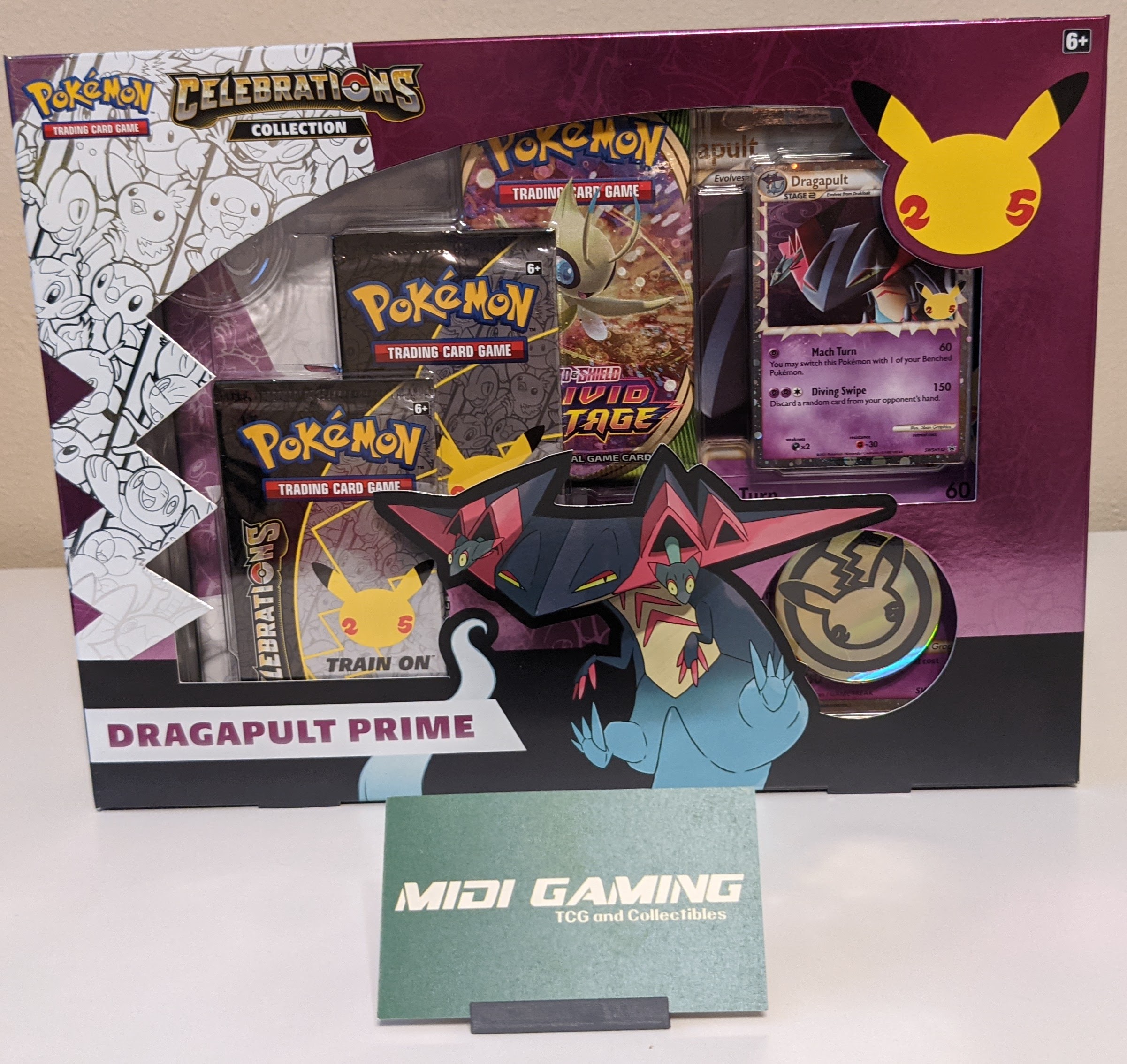 Celebrations Collection (Dragapult Prime) - MIDI Gaming TCG